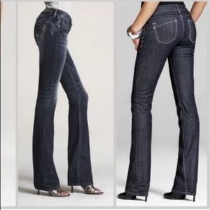 Express Stella Barely Boot Stretch Denim Jeans